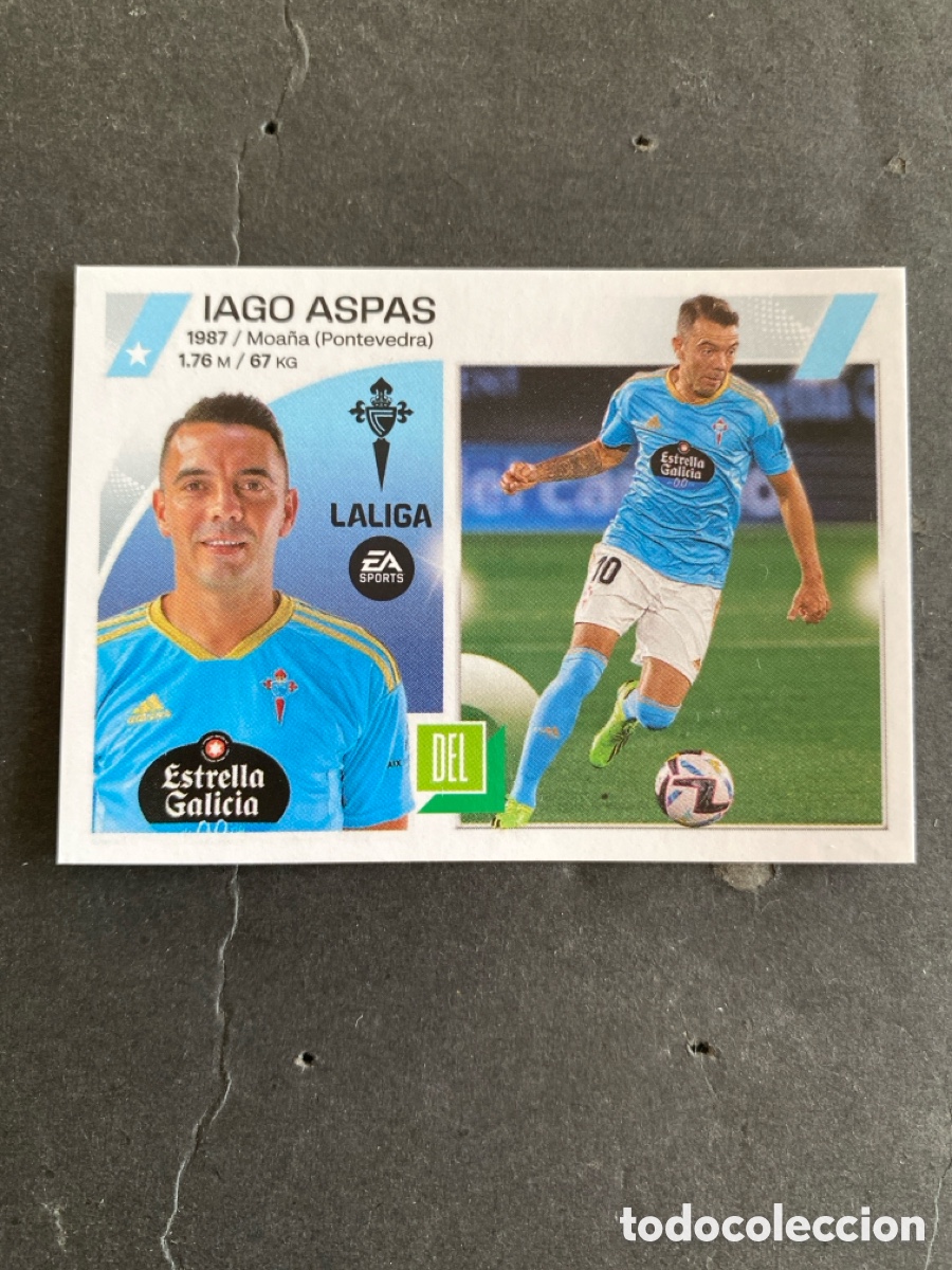 Cromos de f&uacute;tbol: Cromo liga 23/24 Celta N* 17