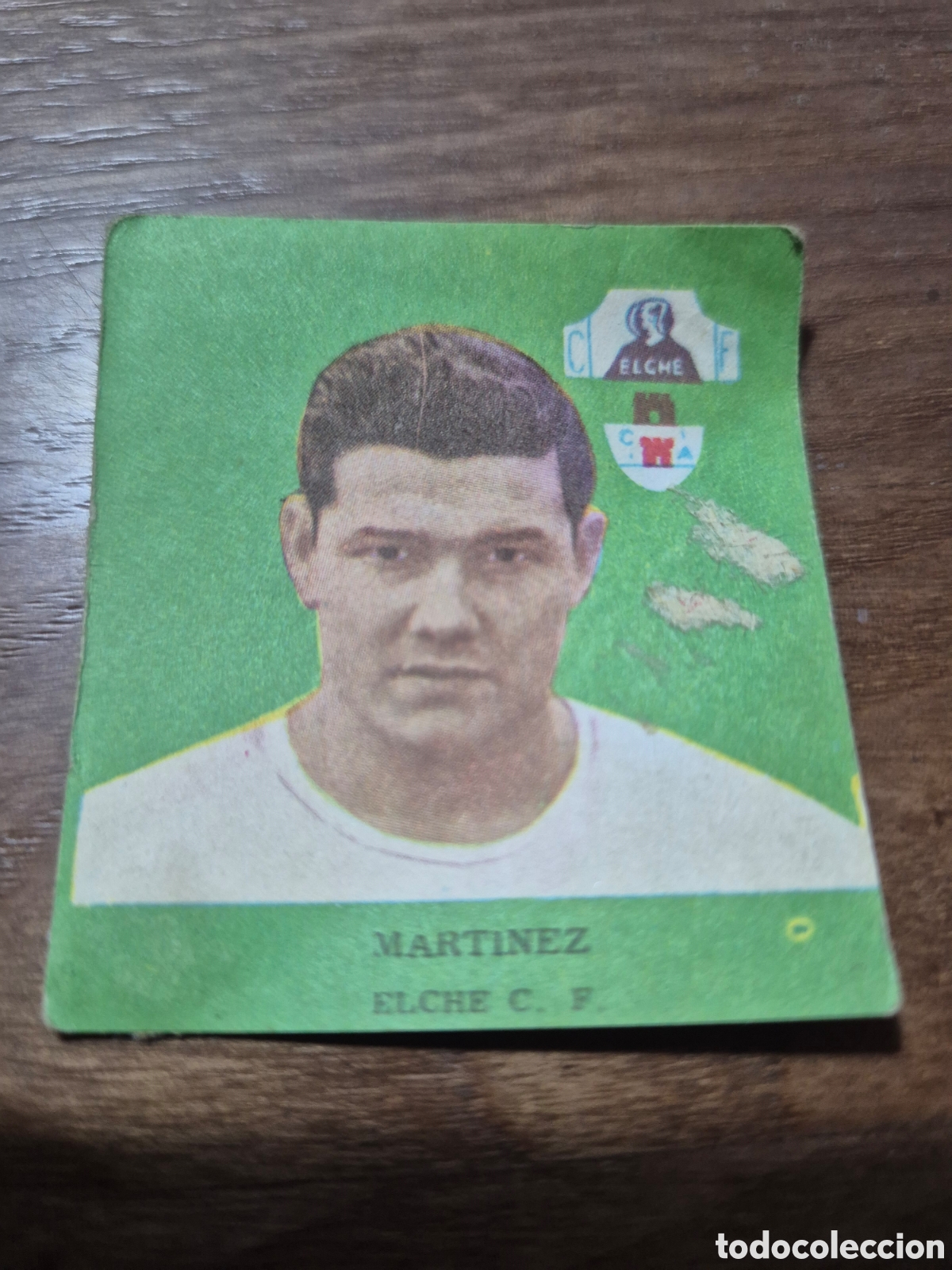 Figurine di Calcio: MARTINEZ ELCHE C F FUTBOL 1963 DISGRA FHER