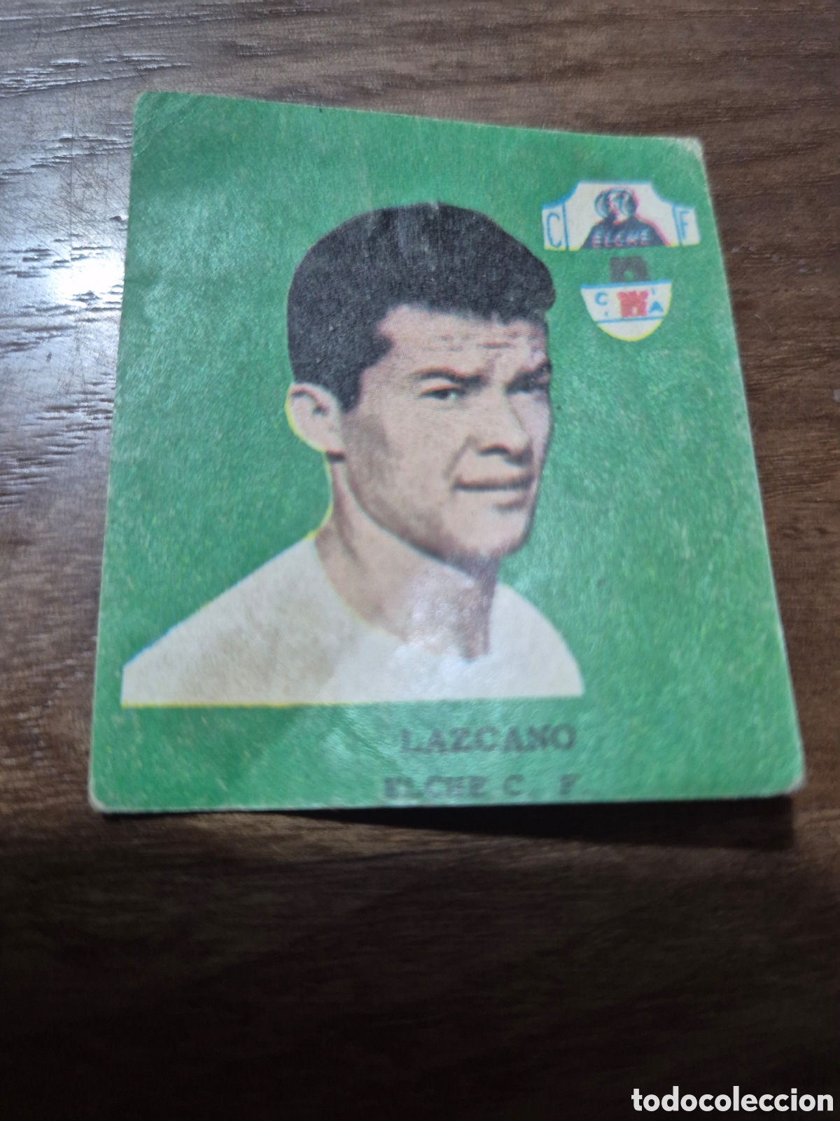 Figurine di Calcio: LAZCANO ELCHE C F FUTBOL 1963 DISGRA FHER