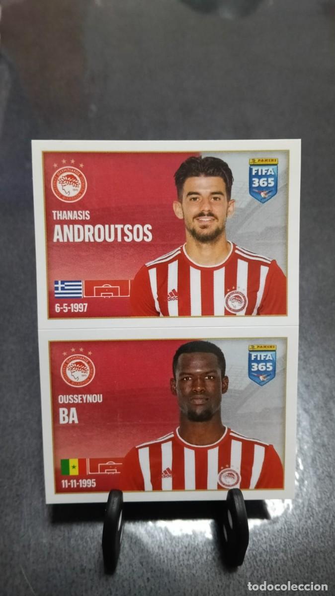 Figurine di Calcio: Fifa 365 2021 2022 Androutsos Ba 215 Olympiacos Sin Pegar