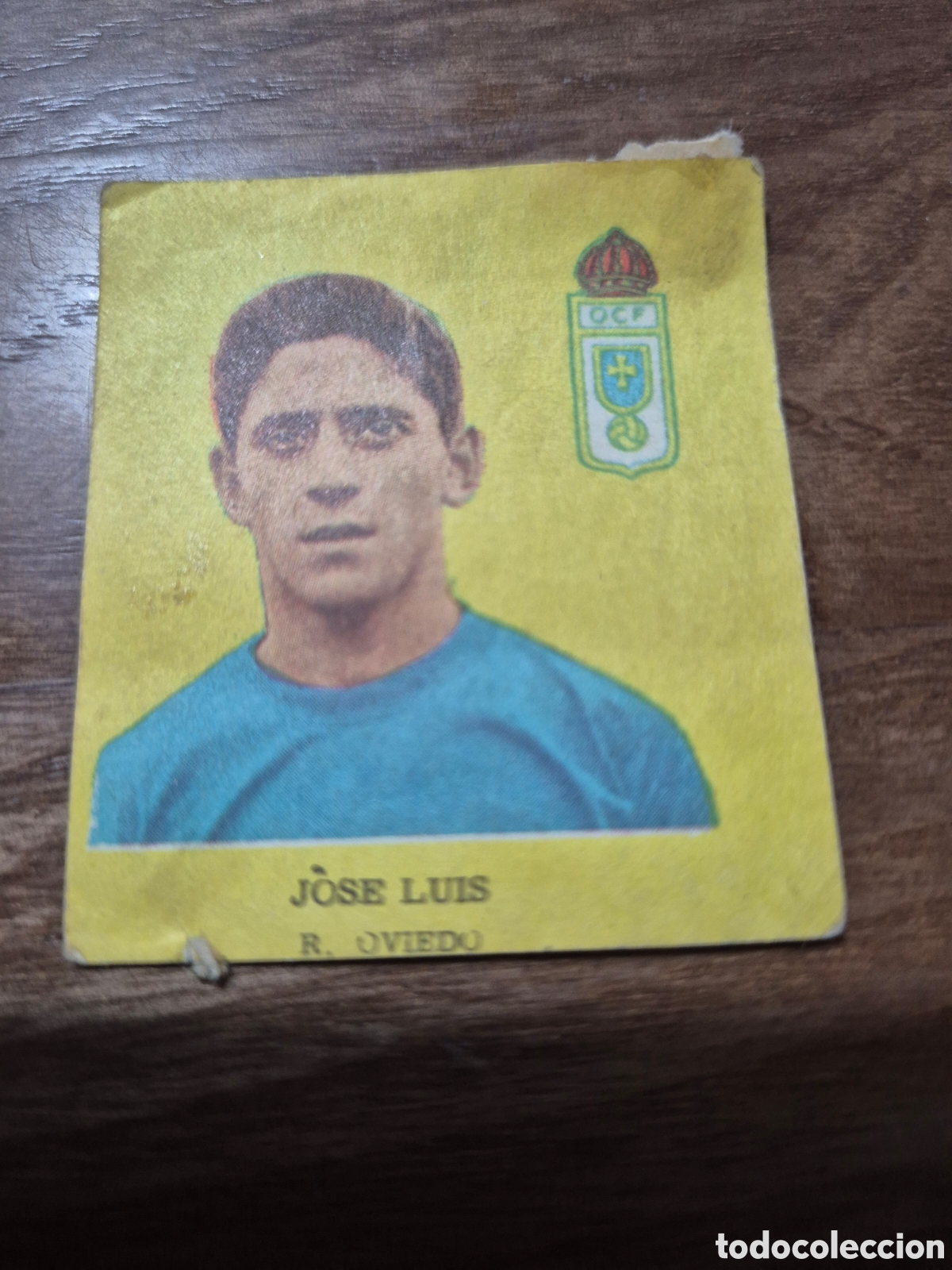 Cromos de f&uacute;tbol: JOSE LUIS R OVIEDO FUTBOL 1963 DISGRA FHER