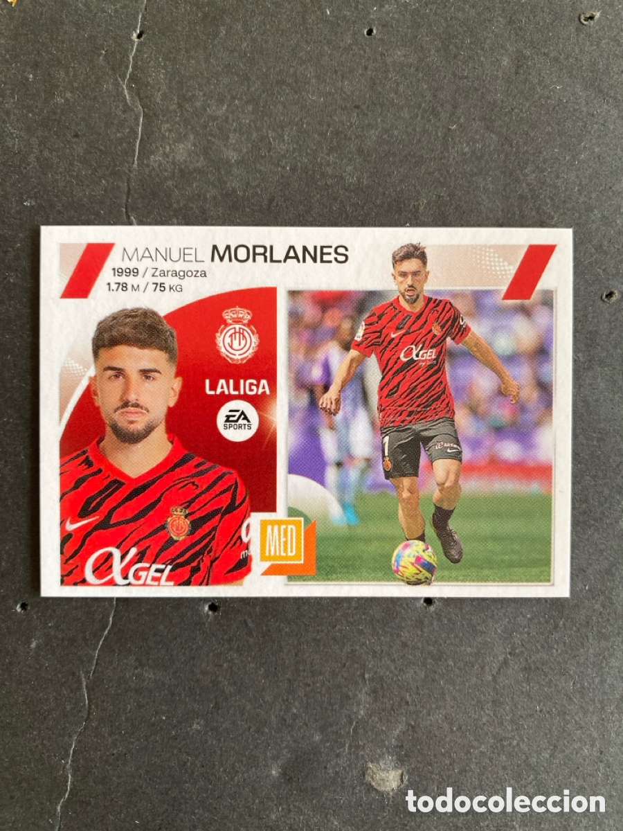 Cromos de f&uacute;tbol: Cromo liga 23/24 Mallorca N* 16