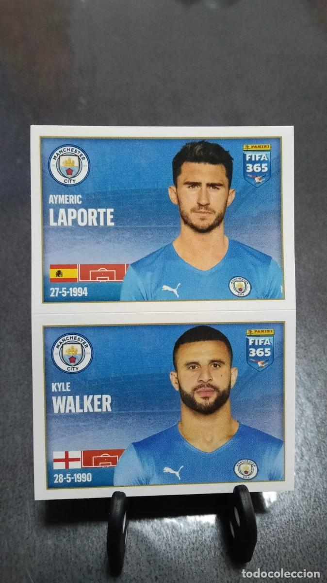 Figurine di Calcio: Fifa 365 2021 2022 Laporte Walker 66 Manchester City Sin Pegar