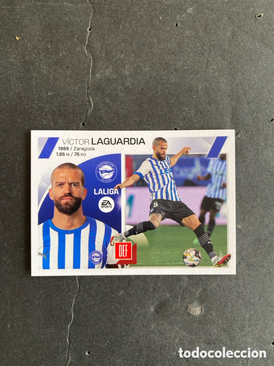 Cromos de f&uacute;tbol: Cromo liga 23/24 Alav&eacute;s N* 6