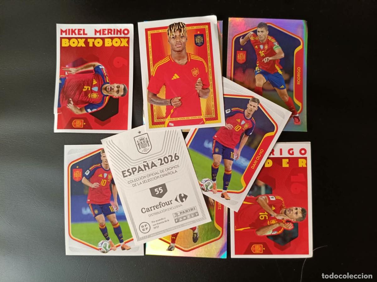 Cromos de f&uacute;tbol: Conjunto de 25 cromos
