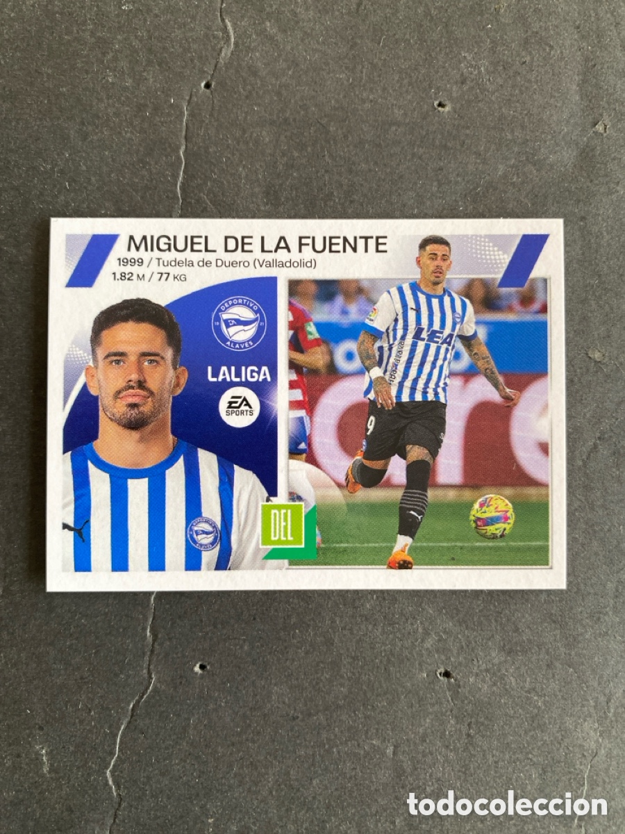 Cromos de f&uacute;tbol: Cromo liga 23/24 Alav&eacute;s N* 18A