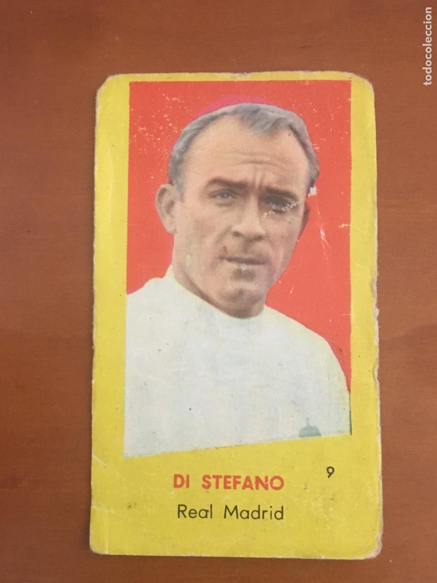 Figurine di Calcio: di stefano real madrid futbol campeones 1960 bruguera cromo original