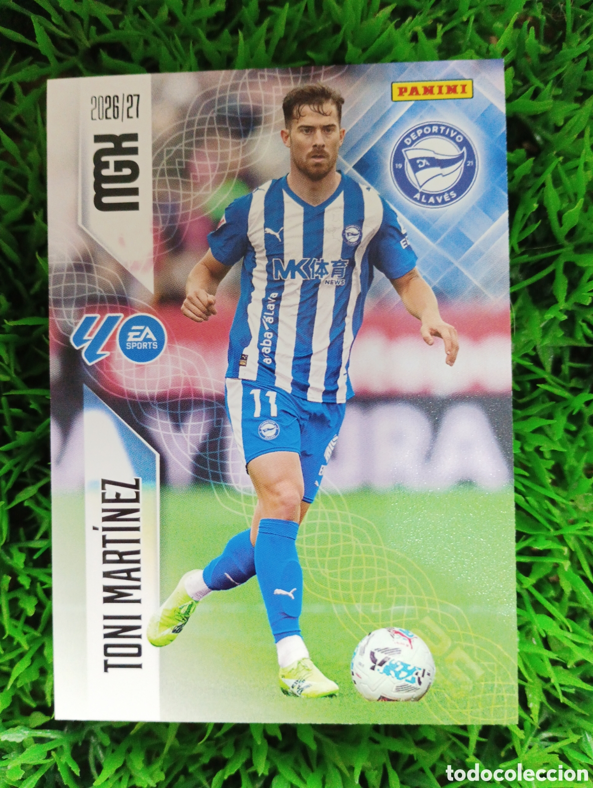 Cartes &agrave; collectionner de Football: Toni Martinez Alaves Megacracks 26-27 # 35