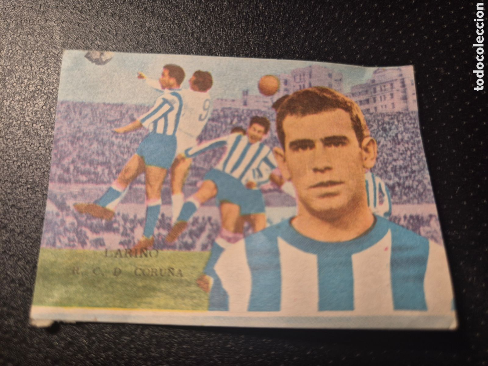 Cartes &agrave; collectionner de Football: LARI&Ntilde;O R C D CORU&Ntilde;A LIGA 1962 63 62 63 DISGRA FHER