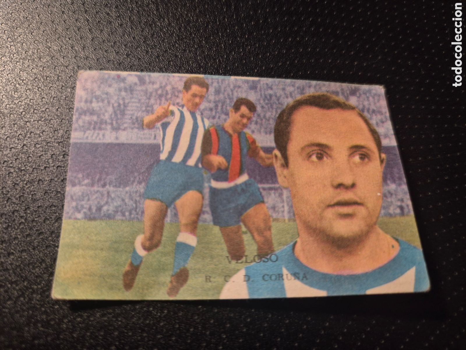 Cartes &agrave; collectionner de Football: VELOSO R C D CORU&Ntilde;A LIGA 1962 63 62 63 DISGRA FHER