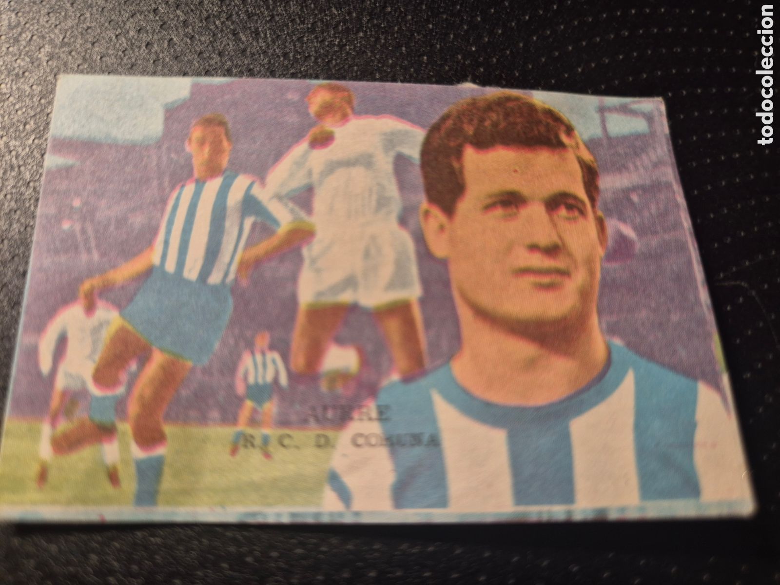 Cartes &agrave; collectionner de Football: AURRE R C D CORU&Ntilde;A LIGA 1962 63 62 63 DISGRA FHER