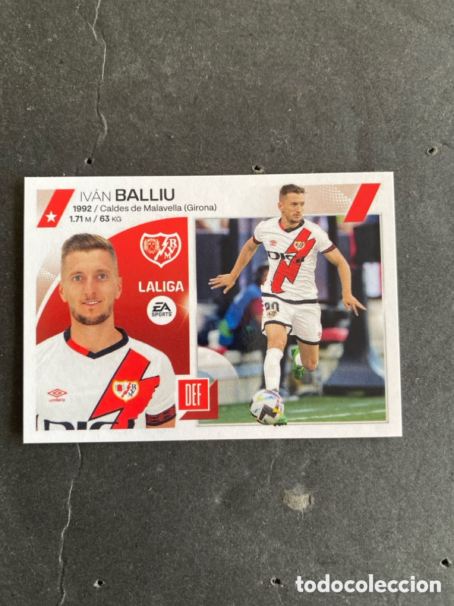 Cromos de f&uacute;tbol: Cromo liga 23/24 Rayo Vallecano N* 5