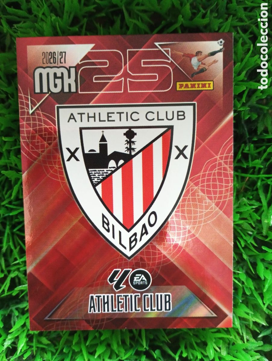 Cromos de f&uacute;tbol: Escudo Athletic Bilbao Megacracks 26-27 # 37
