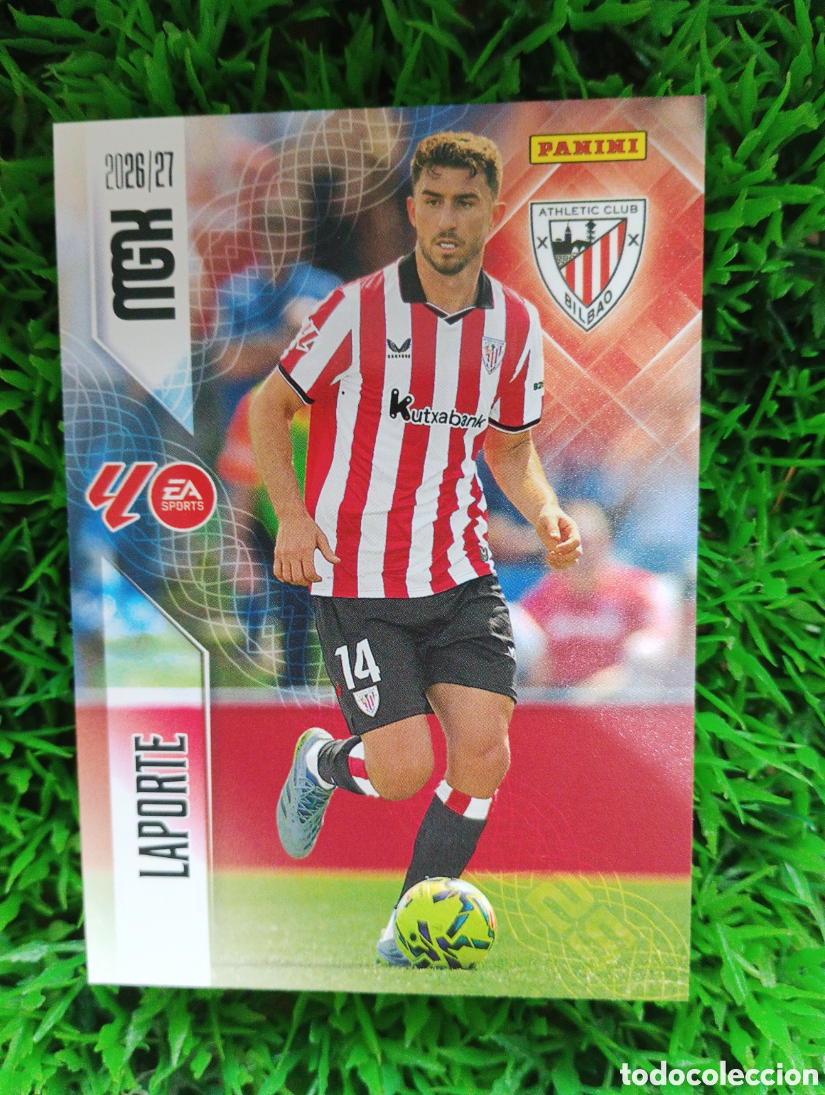 Cromos de f&uacute;tbol: Laporte Athletic Bilbao Megacracks 26-27 # 43