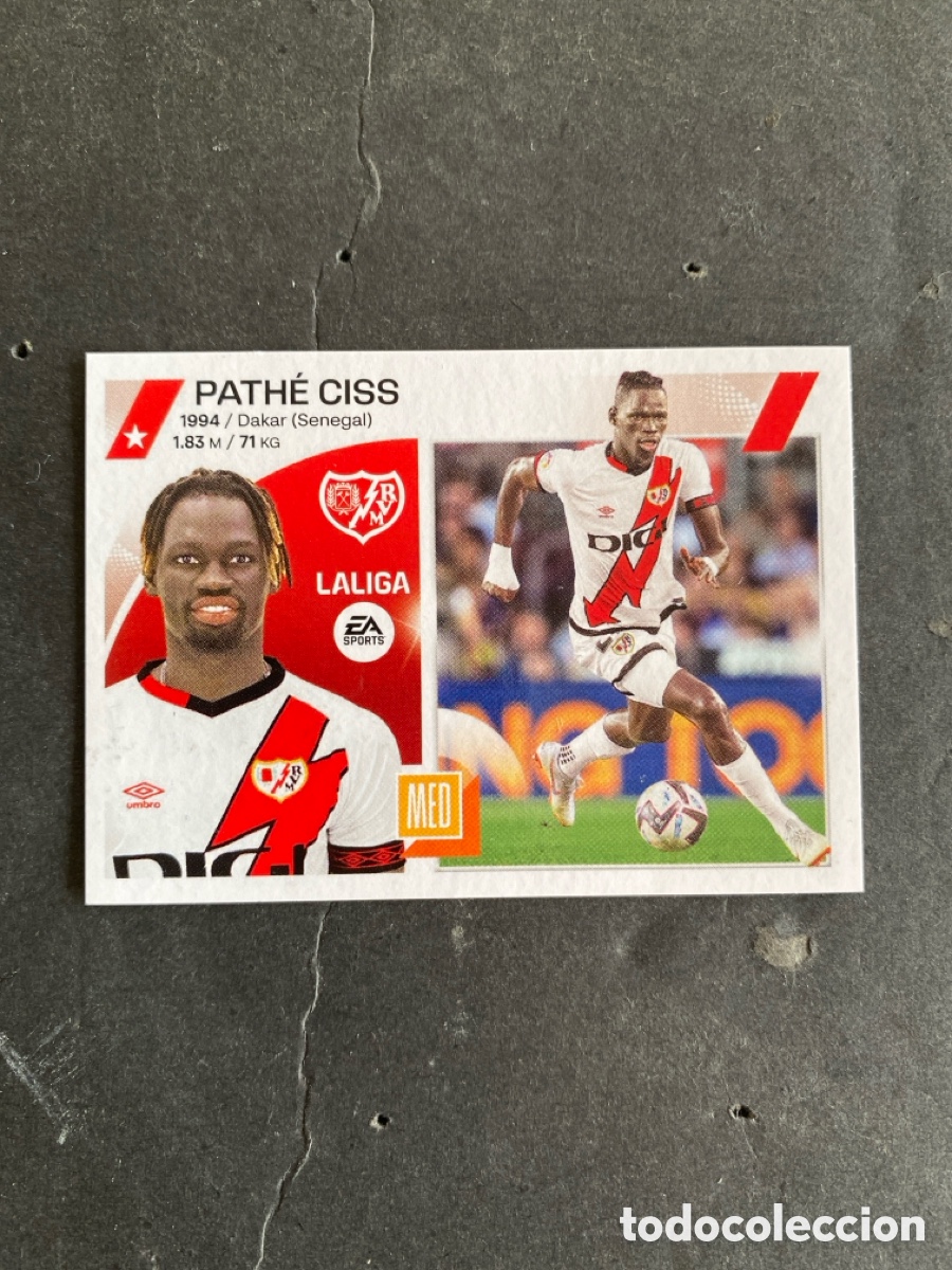 Cromos de f&uacute;tbol: Cromo liga 23/24 Rayo Vallecano N* 12