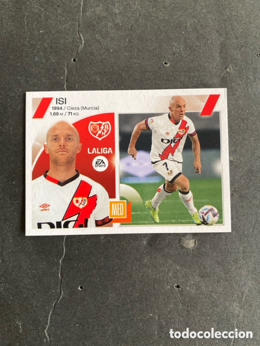 Cromos de f&uacute;tbol: Cromo liga 23/24 Rayo Vallecano N* 16