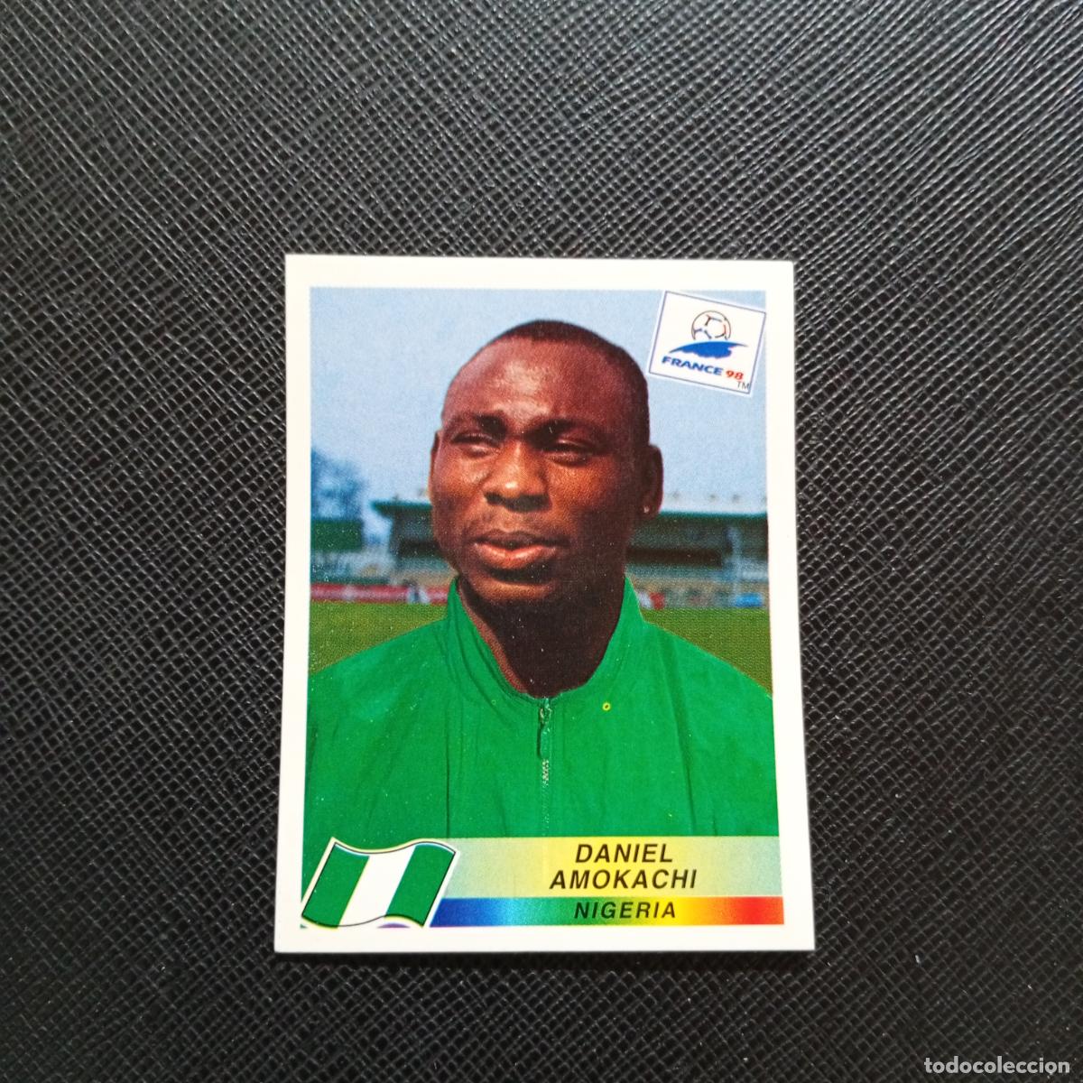 Cromos de f&uacute;tbol: 259 AMOKACHI NIGERIA PANINI 1998 MUNDIAL CROMO FUTBOL FRANCIA 98 - SIN PEGAR - A22 PG352