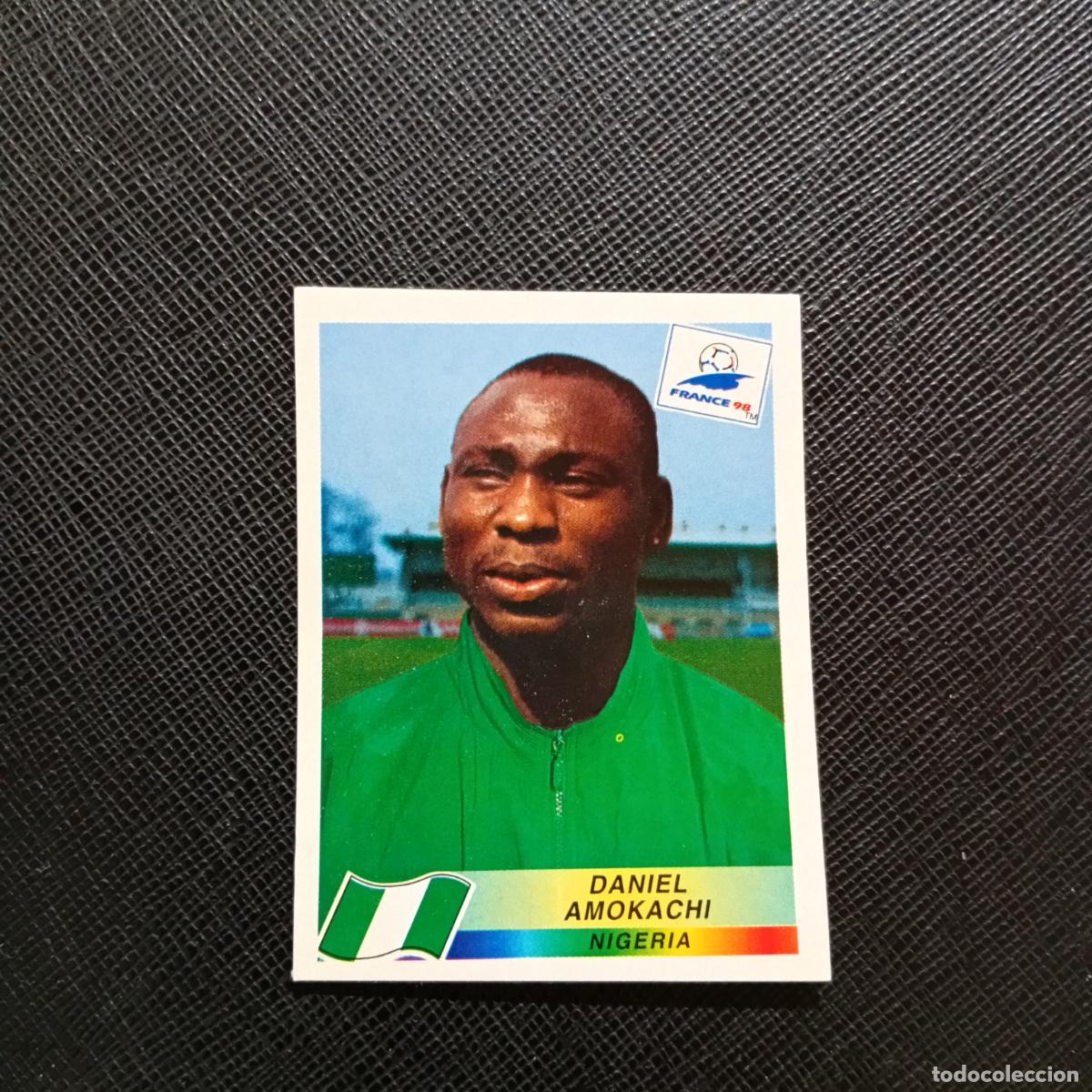 Cromos de f&uacute;tbol: 259 AMOKACHI NIGERIA PANINI 1998 MUNDIAL CROMO FUTBOL FRANCIA 98 - SIN PEGAR - A22 PG361