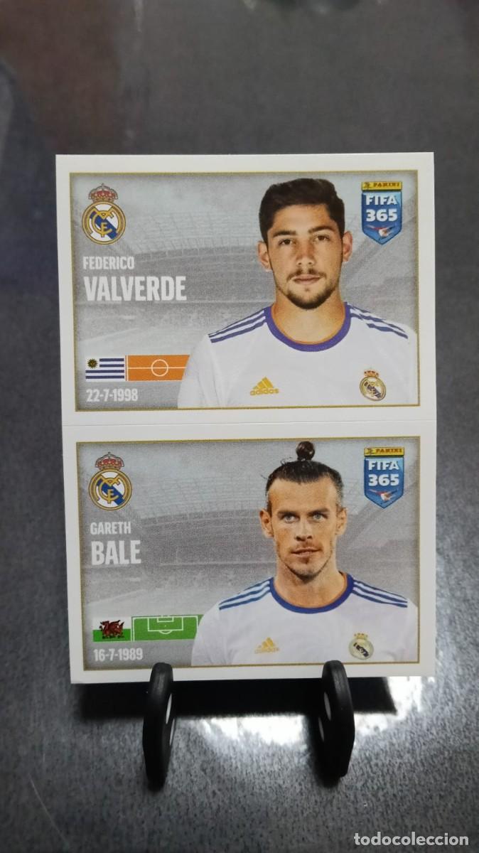 Cromos de f&uacute;tbol: Fifa 365 2021 2022 Valverde Bale 131 Real Madrid Sin Pegar