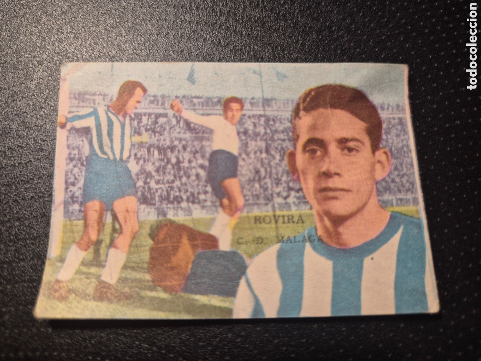 Fu&szlig;ball-Sticker: ROVIRA C D MALAGA LIGA 1962 63 62 63 DISGRA FHER