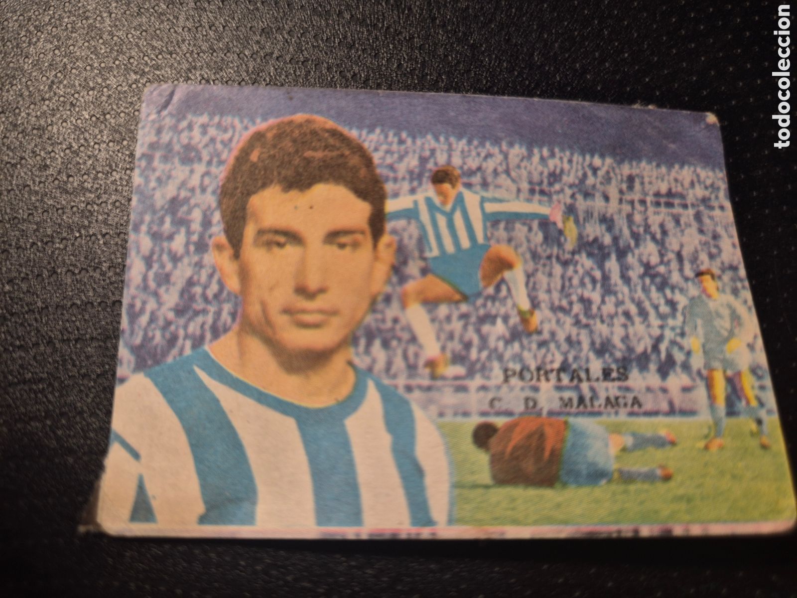 Fu&szlig;ball-Sticker: PORTALES C D MALAGA LIGA 1962 63 62 63 DISGRA FHER