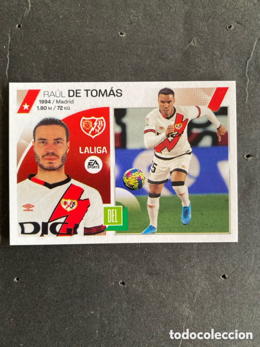 Cromos de f&uacute;tbol: Cromo liga 23/24 Rayo Vallecano N* 20
