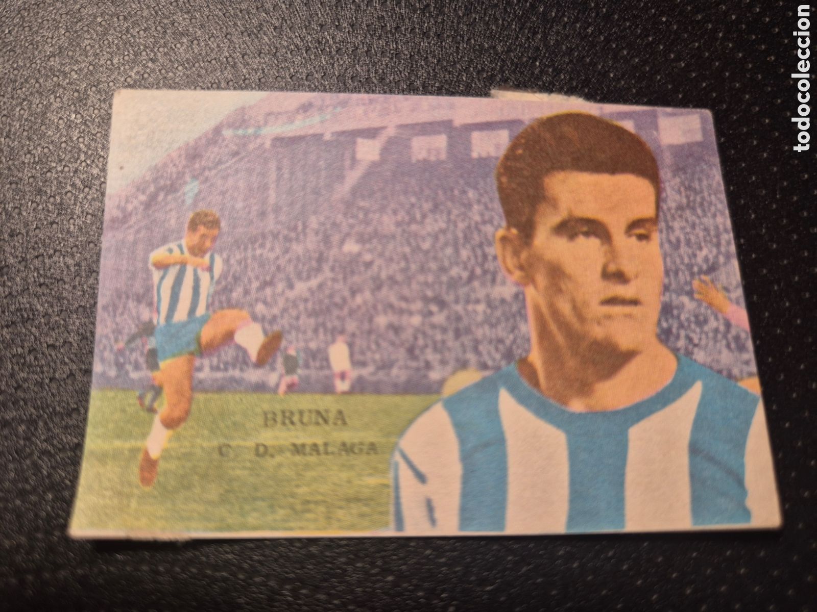 Fu&szlig;ball-Sticker: BRUNA C D MALAGA LIGA 1962 63 62 63 DISGRA FHER