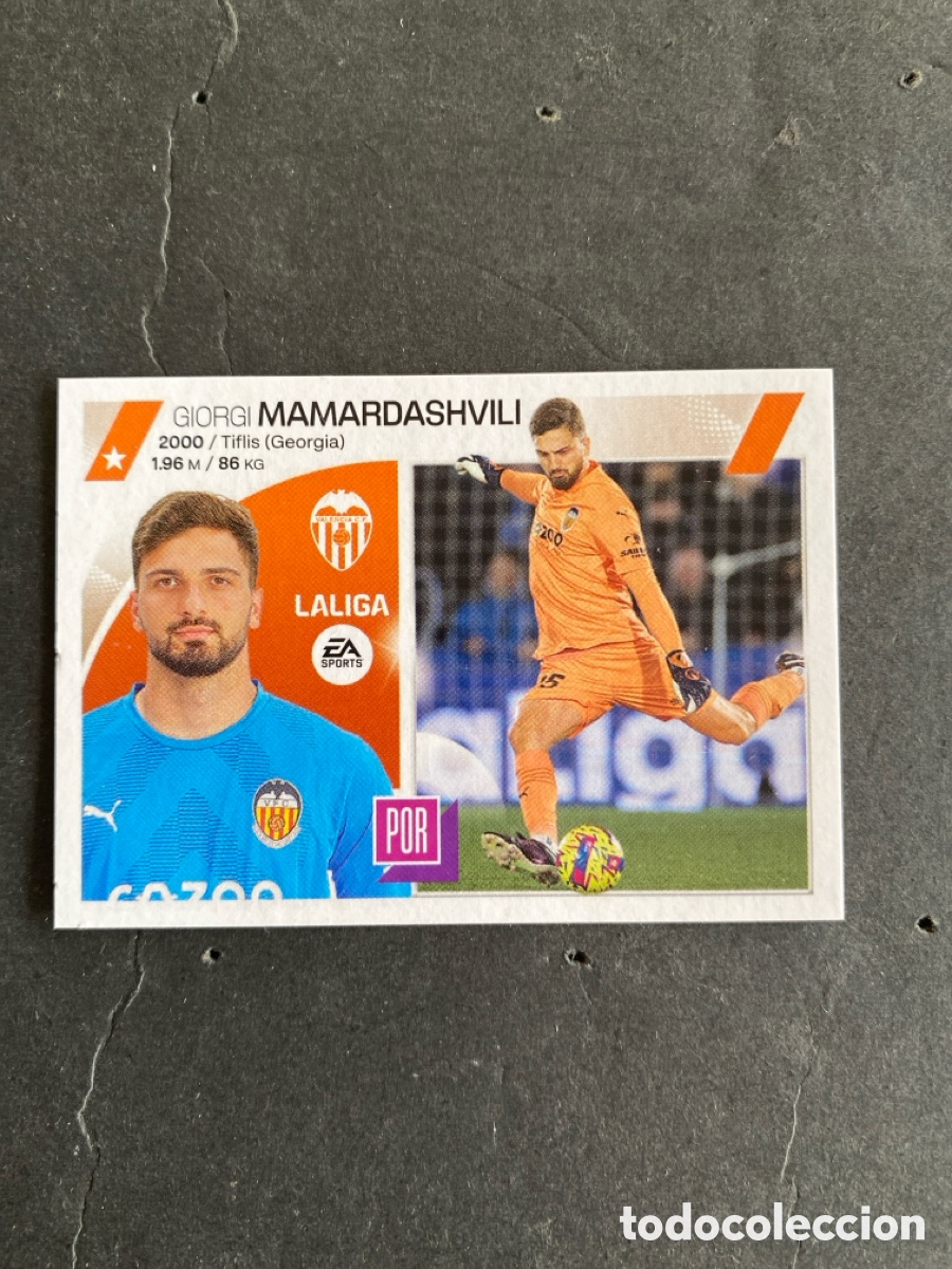 Cromos de f&uacute;tbol: Cromo liga 23/24 Valencia N* 3