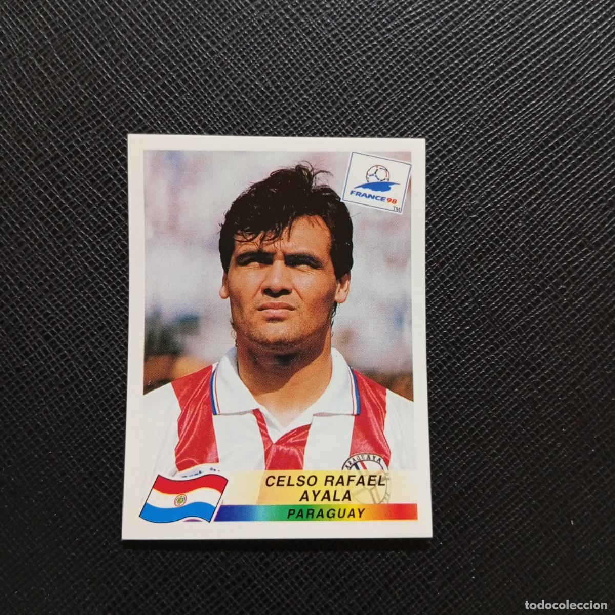 Cromos de f&uacute;tbol: 266 AYALA PARAGUAY PANINI 1998 MUNDIAL CROMO FUTBOL FRANCIA 98 - SIN PEGAR - A22 PG361