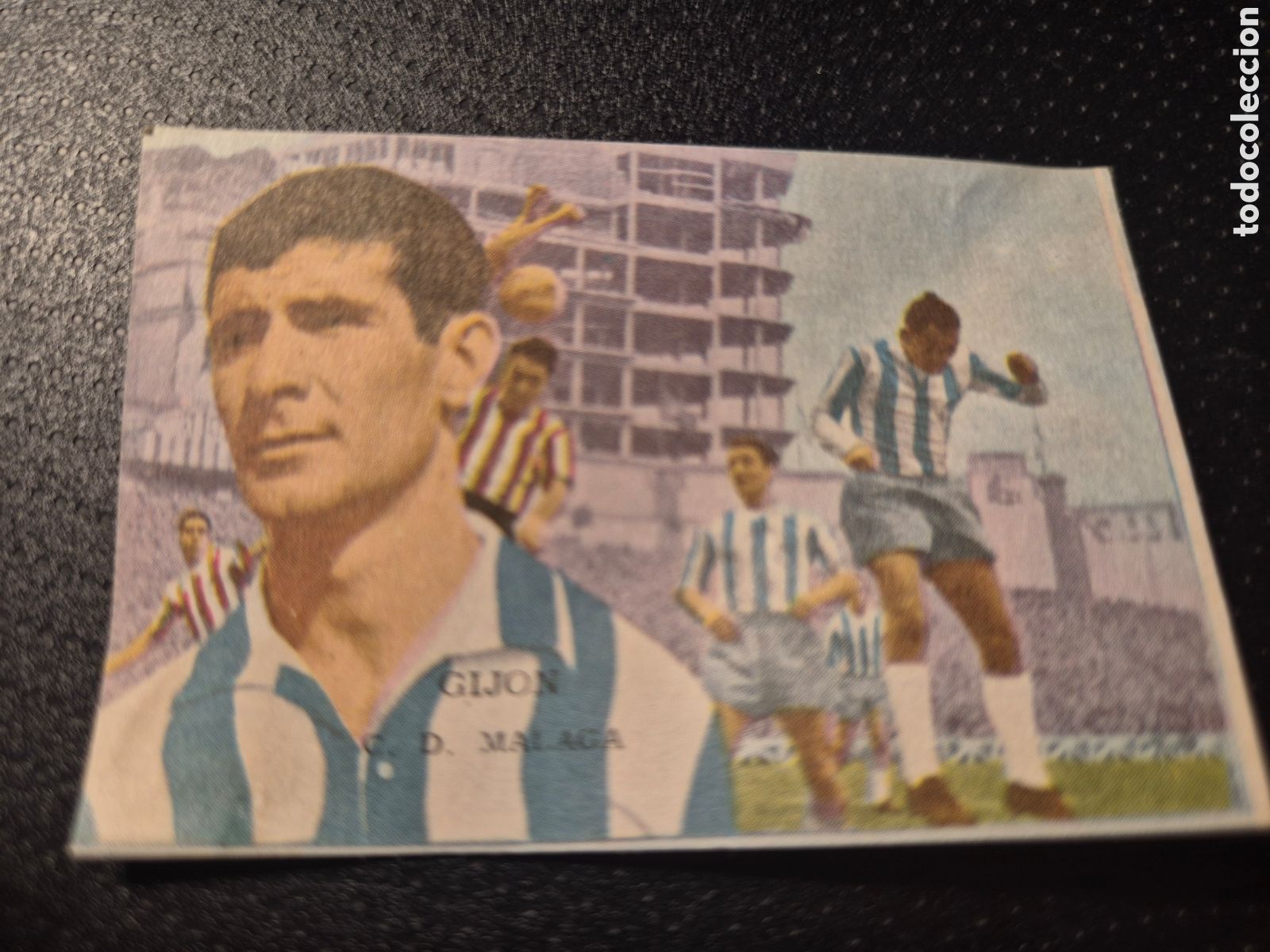 Cromos de f&uacute;tbol: GIJON C D MALAGA LIGA 1962 63 62 63 DISGRA FHER