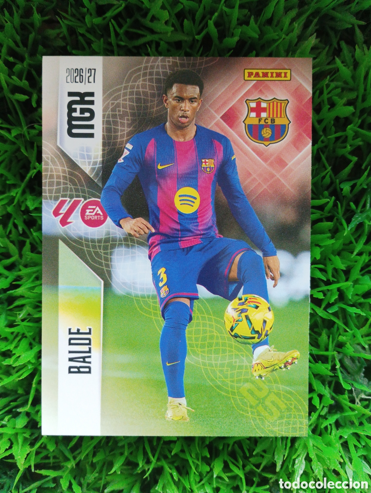 Cromos de f&uacute;tbol: Balde Barcelona Megacracks 26-27 # 81