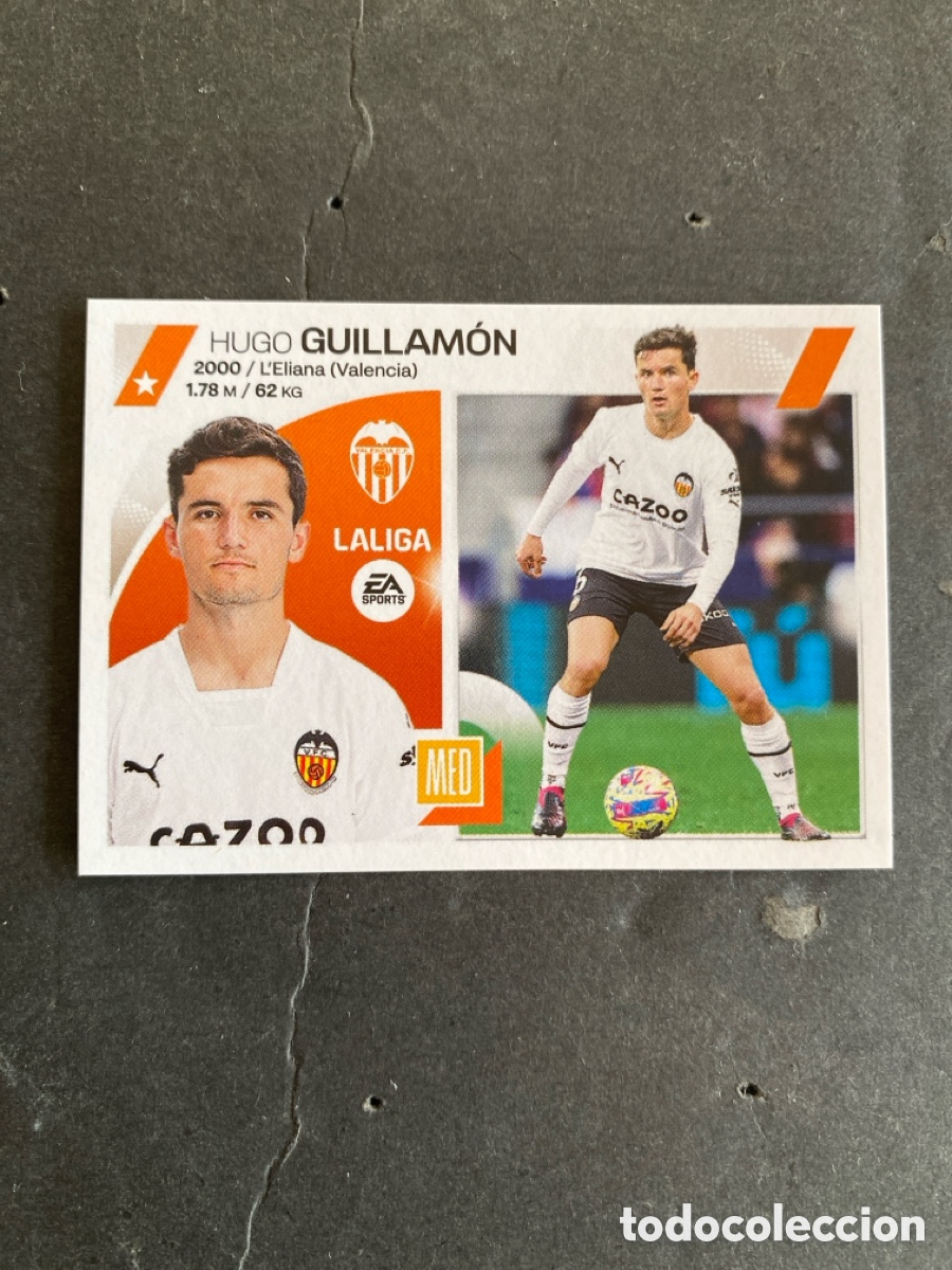 Cromos de f&uacute;tbol: Cromo liga 23/24 Valencia N* 11