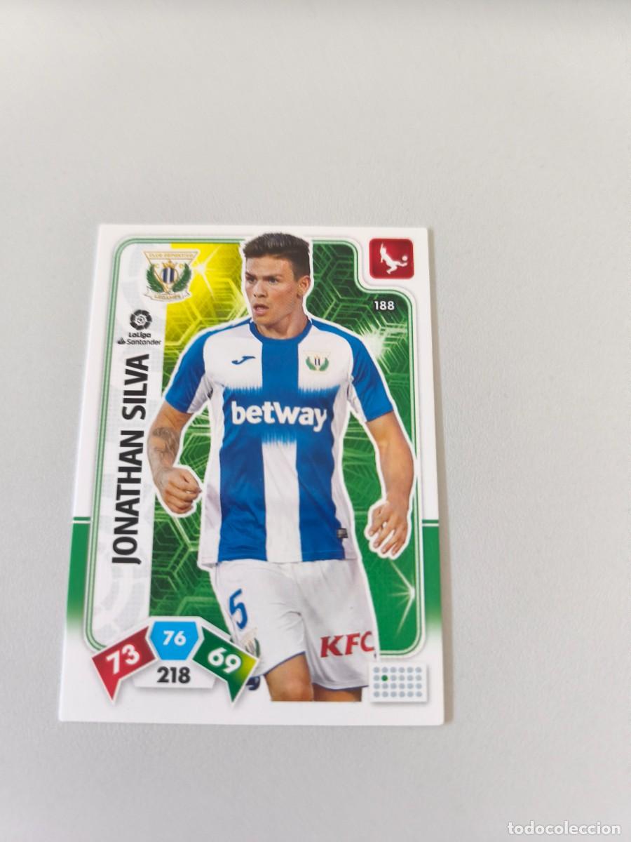 Cromos de f&uacute;tbol: ADRENALYN XL 2019 2020 19 20 JONATHAN SILVA LEGANES 188 H4