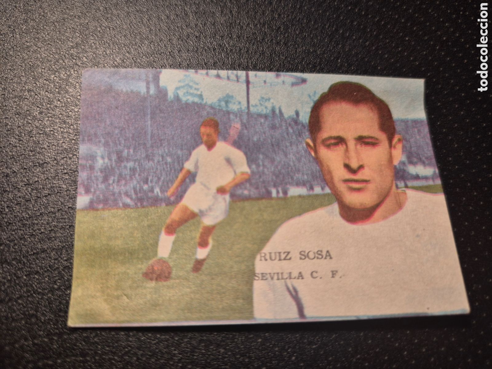 Cromos de f&uacute;tbol: RUIZ SOSA SEVILLA C F LIGA 1962 63 62 63 DISGRA FHER