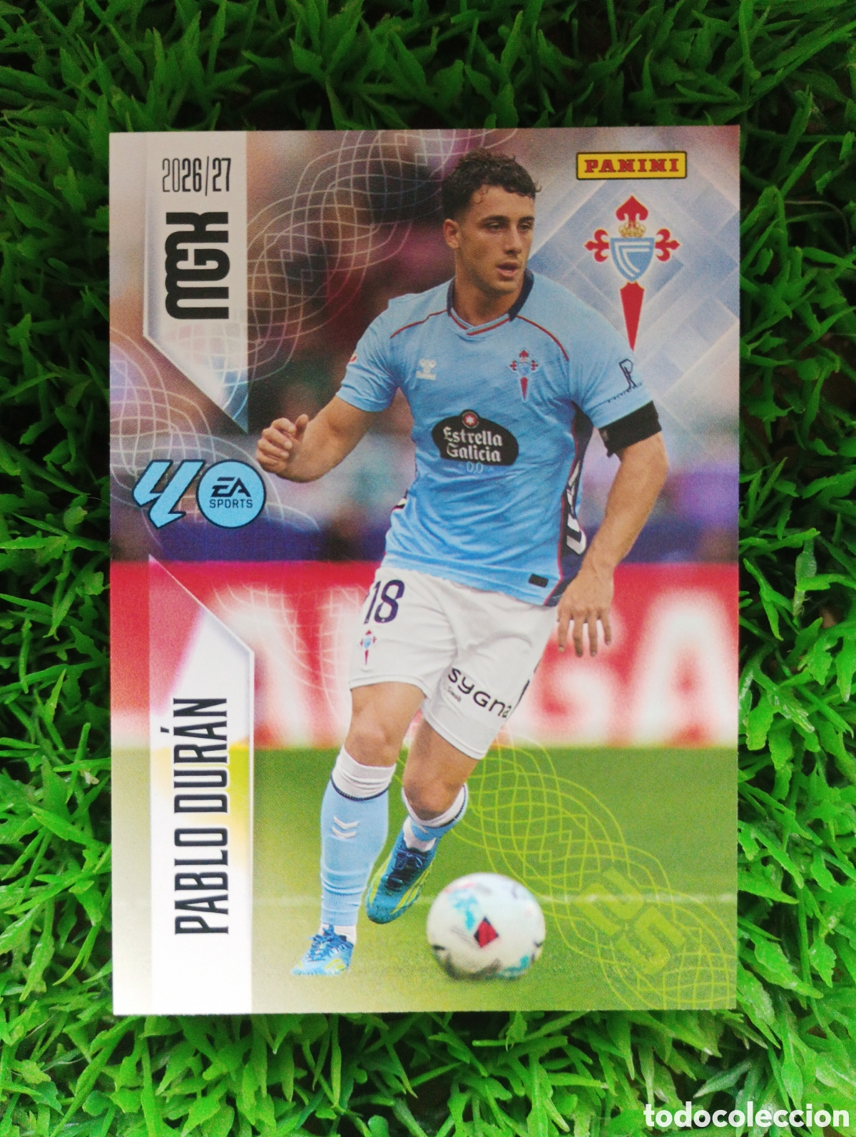 Cromos de f&uacute;tbol: Pablo Duran Celta De Vigo Megacracks 26-27 # 123