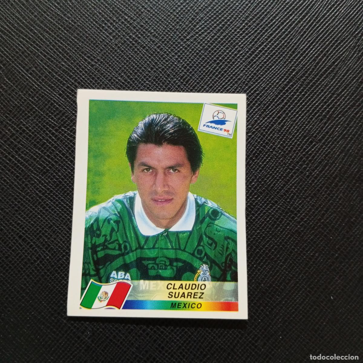 Cromos de f&uacute;tbol: 358 CLAUDIO SUAREZ MEXICO PANINI 1998 MUNDIAL CROMO FUTBOL FRANCIA 98 - SIN PEGAR - A22 PG370
