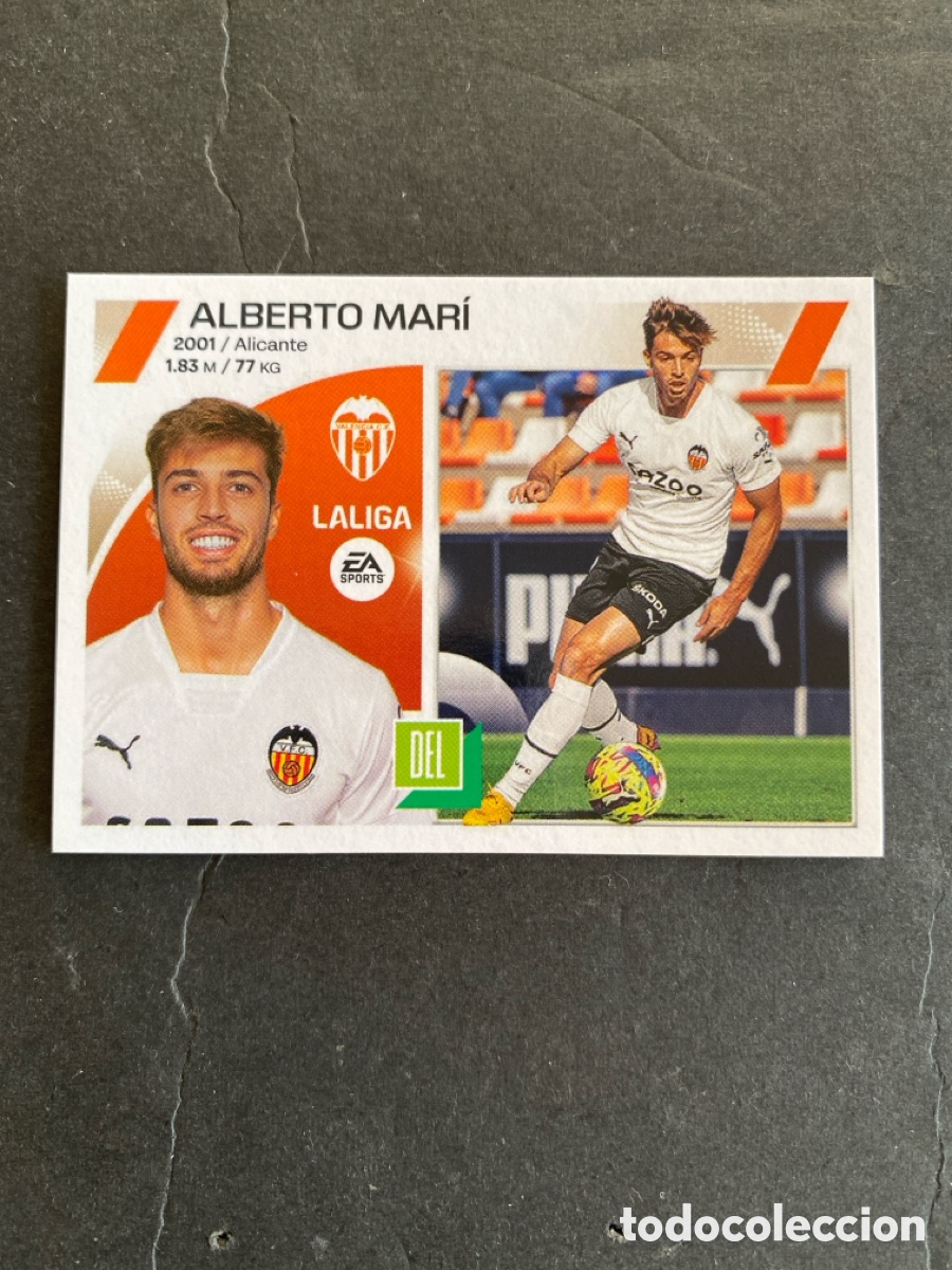 Cromos de f&uacute;tbol: Cromo liga 23/24 Valencia N* 20