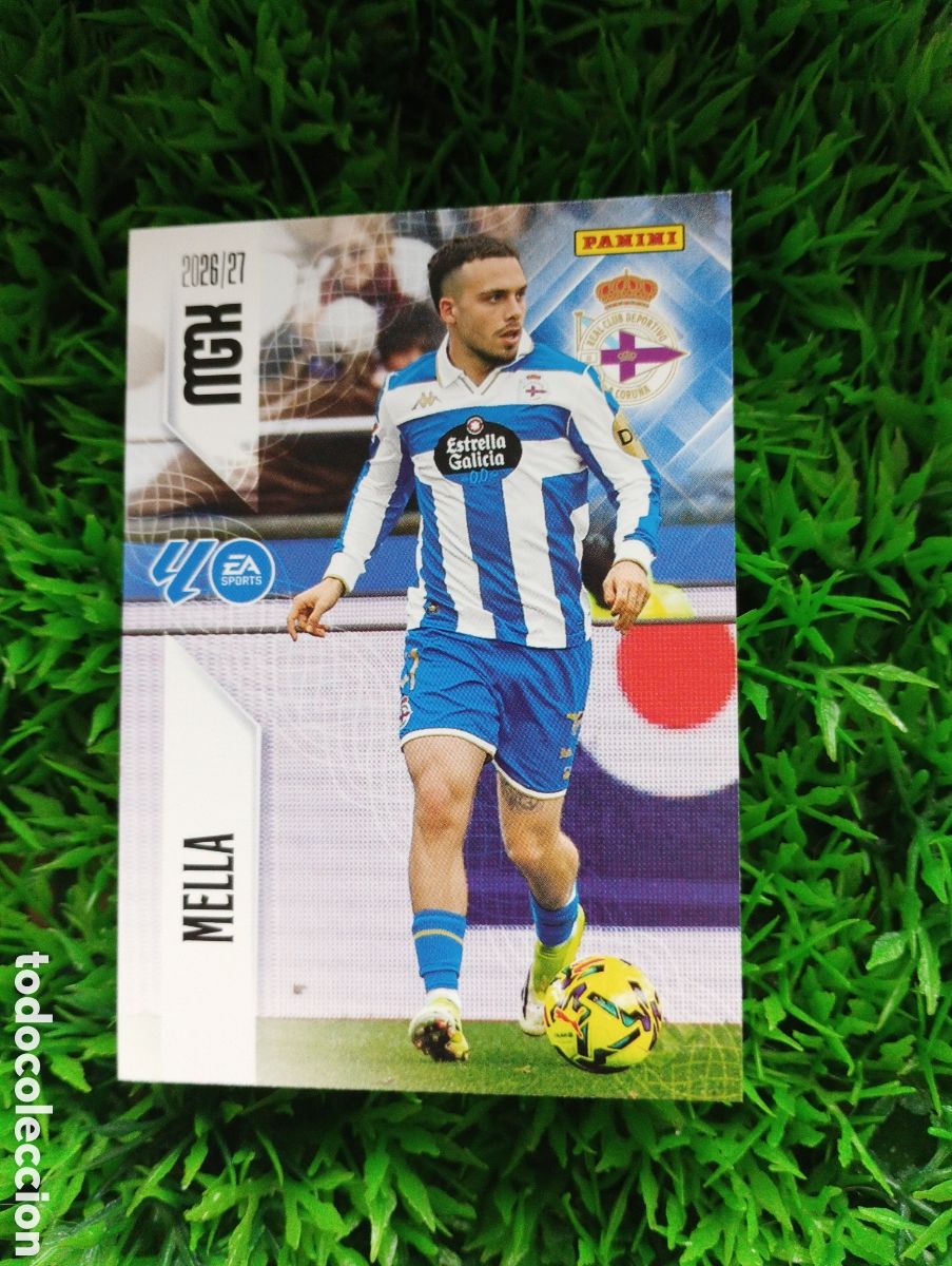 Cromos de f&uacute;tbol: Mella Deportivo Coru&ntilde;a Megacracks 26-27 # 141