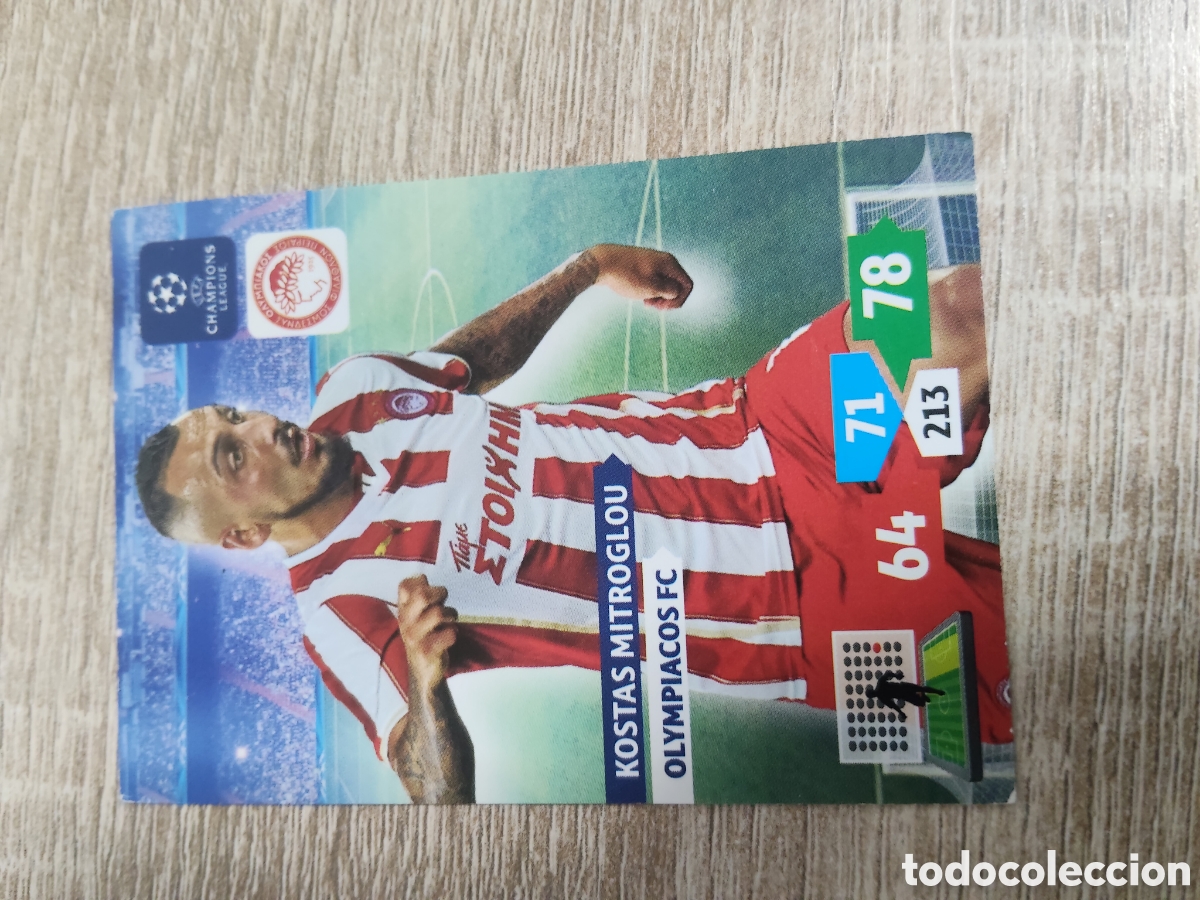 Cromos de f&uacute;tbol: Panini Adrenalyn champions league 2013 2014 13 14 Kostas Mitroglou Olimpiacos