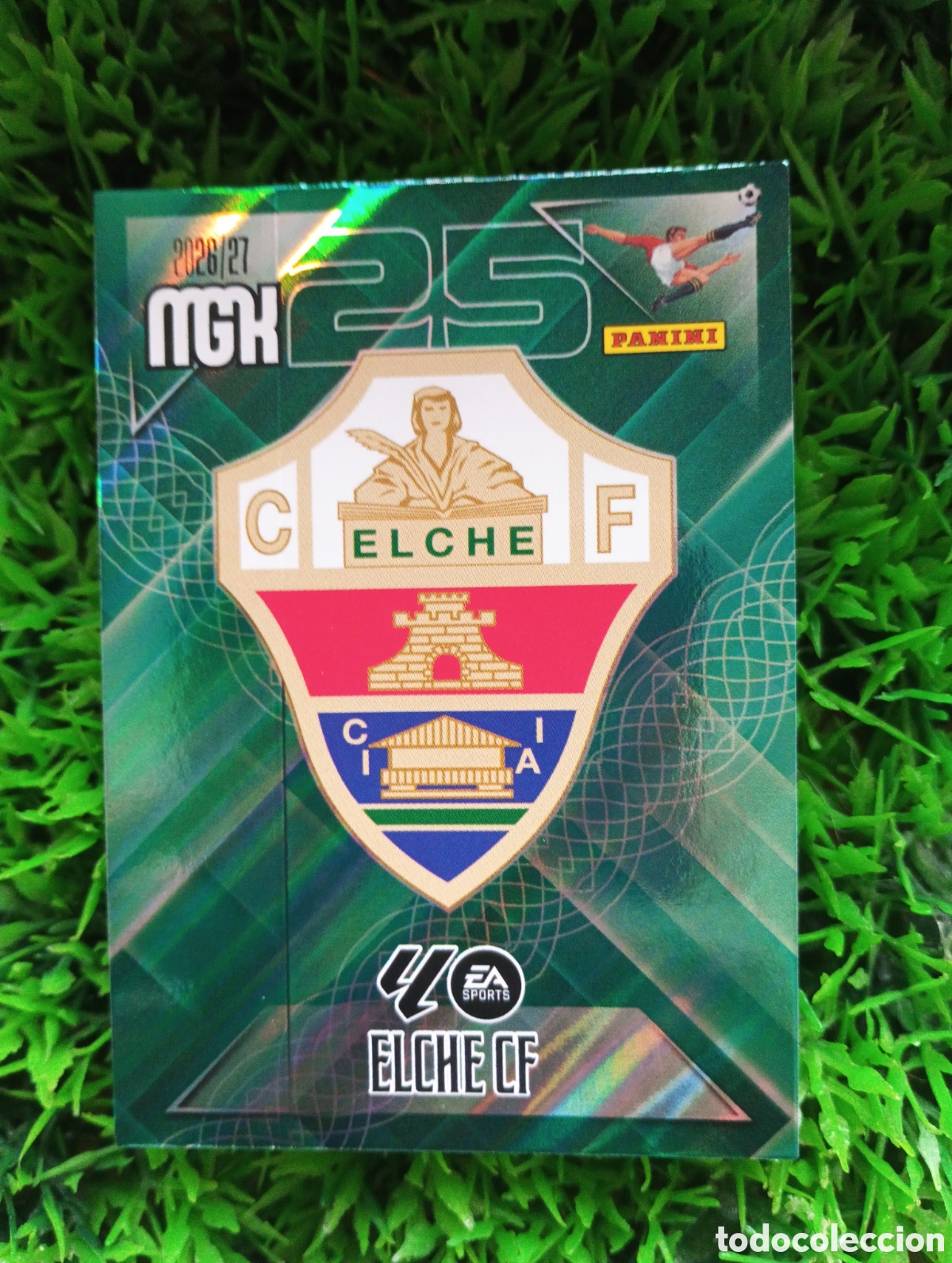 Cromos de f&uacute;tbol: Escudo Elche Megacracks 26-27 # 145