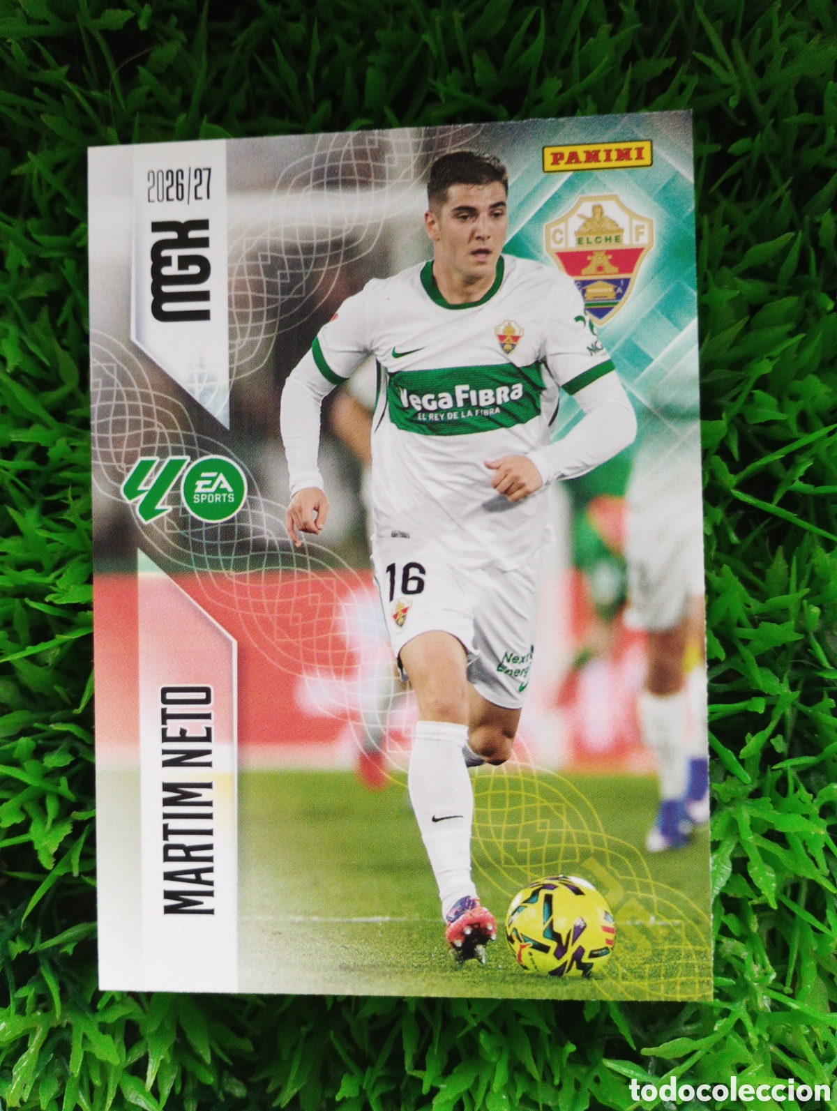 Cromos de f&uacute;tbol: Martim Neto Elche Megacracks 26-27 # 155