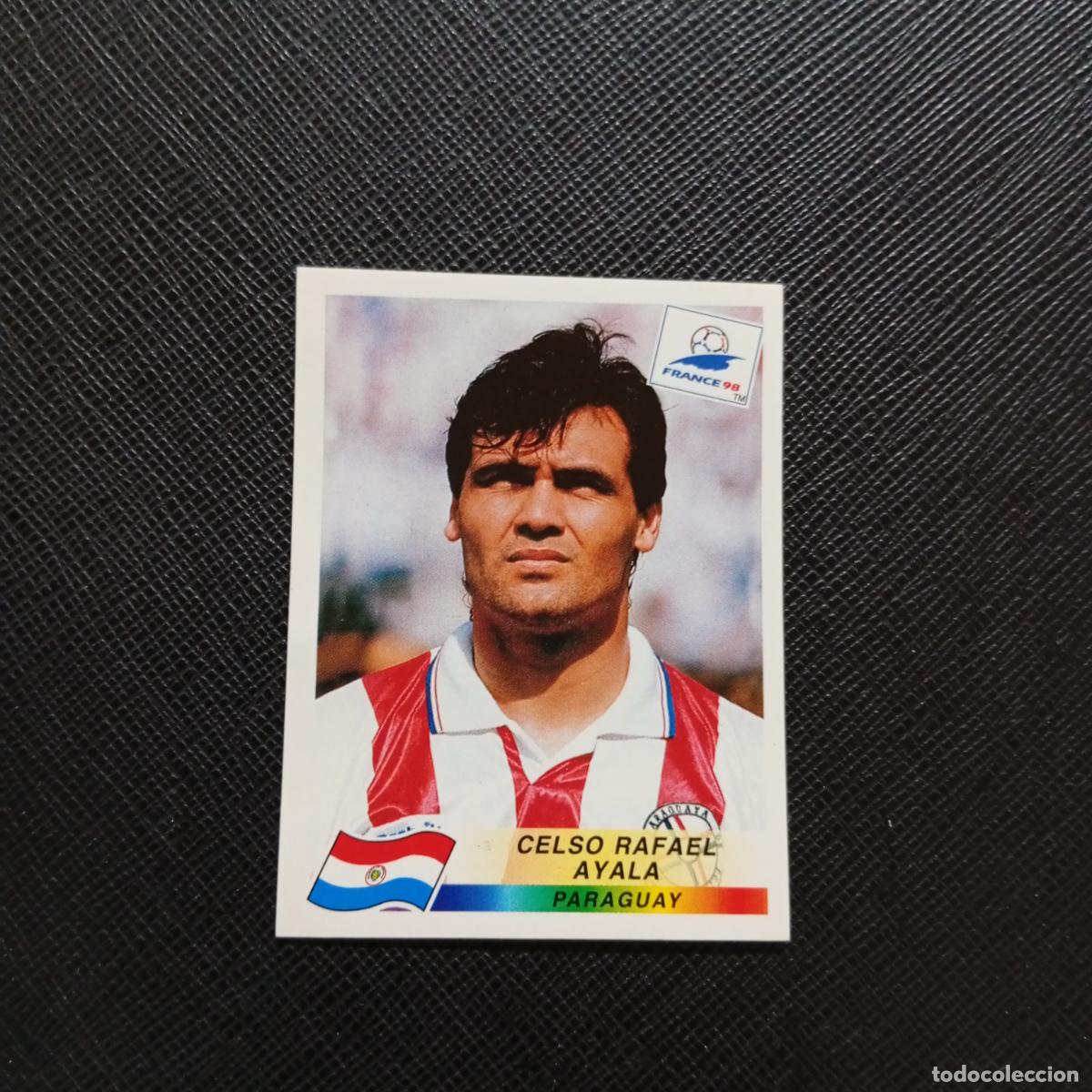 Cromos de f&uacute;tbol: 266 AYALA PARAGUAY PANINI 1998 MUNDIAL CROMO FUTBOL FRANCIA 98 - SIN PEGAR - A22 PG379