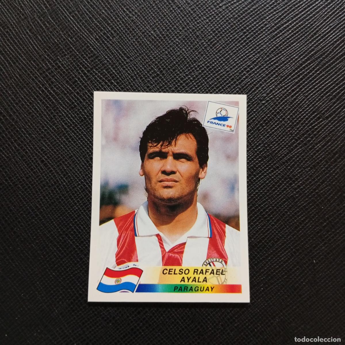 Cromos de f&uacute;tbol: 266 AYALA PARAGUAY PANINI 1998 MUNDIAL CROMO FUTBOL FRANCIA 98 - SIN PEGAR - A22 PG388