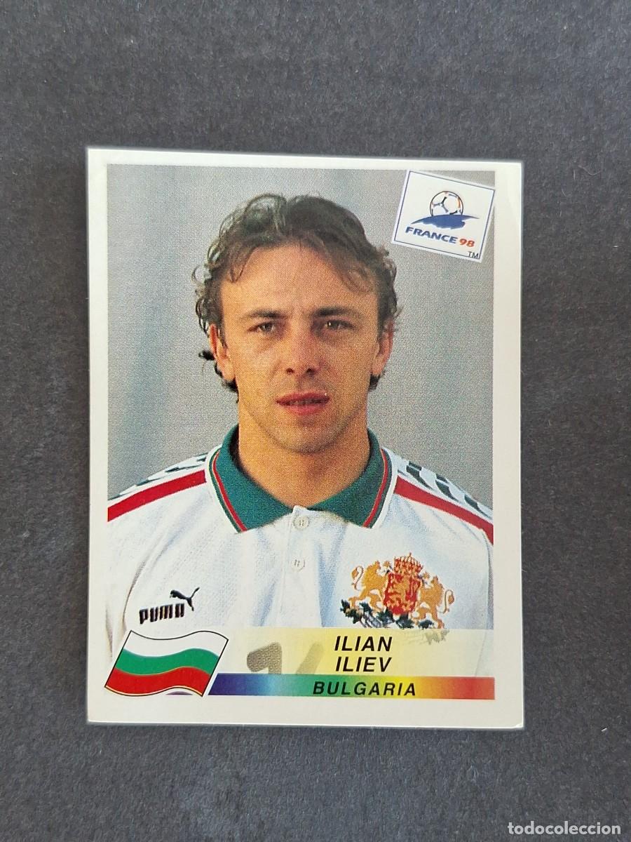 Figurine di Calcio: L1 ILIAN ILIEV SELECCION BULGARIA 294 MUNDIAL FRANCIA 98 PANINI NUNCA PEGADO SIN PEGAR
