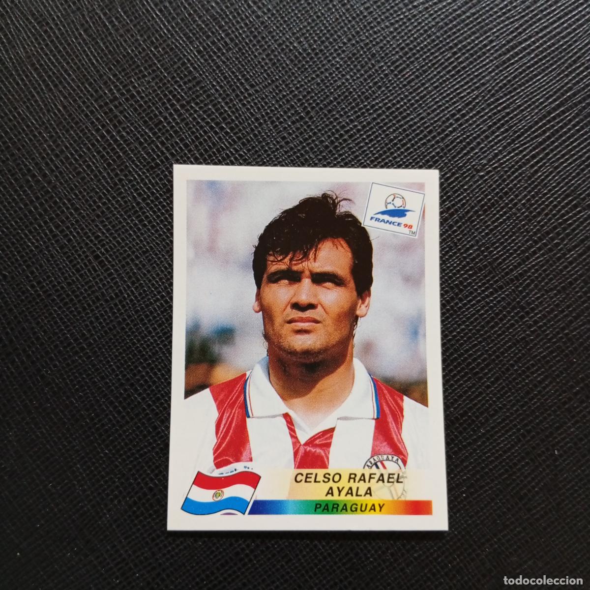Figurine di Calcio: 266 AYALA PARAGUAY PANINI 1998 MUNDIAL CROMO FUTBOL FRANCIA 98 - SIN PEGAR - A22 PG397