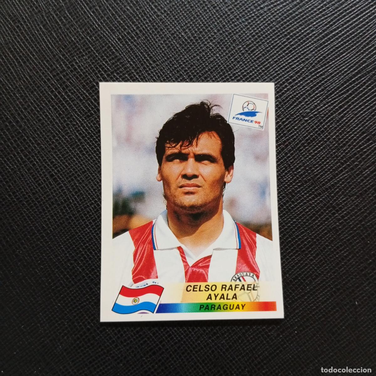 Figurine di Calcio: 266 AYALA PARAGUAY PANINI 1998 MUNDIAL CROMO FUTBOL FRANCIA 98 - SIN PEGAR - A22 PG397 B