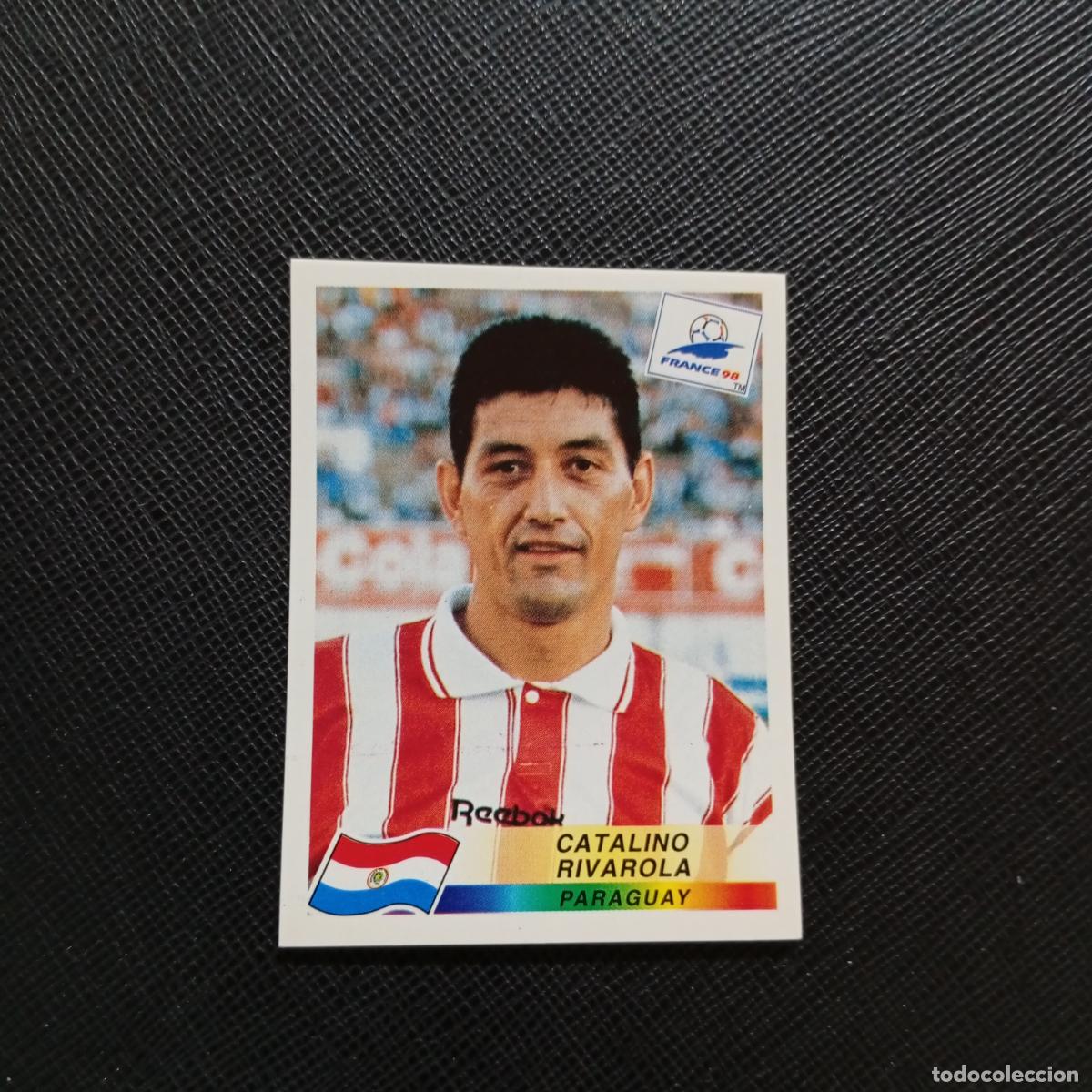 Figurine di Calcio: 267 RIVAROLA PARAGUAY PANINI 1998 MUNDIAL CROMO FUTBOL FRANCIA 98 - SIN PEGAR - A22 PG379 B