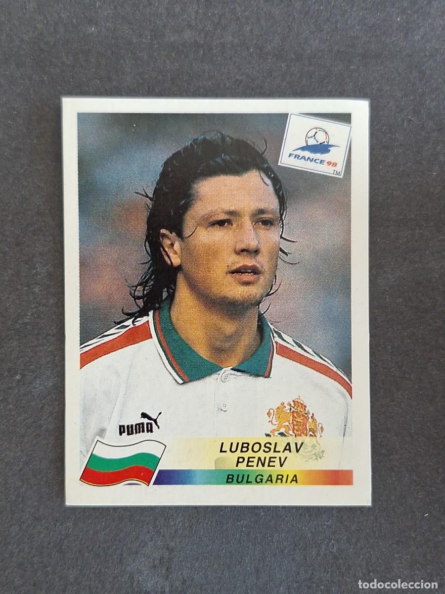 Figurine di Calcio: L1 LUBOSLAV PENEV SELECCION BULGARIA 297 MUNDIAL FRANCIA 98 PANINI NUNCA PEGADO SIN PEGAR