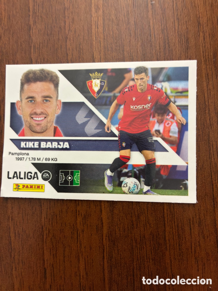 Figurine di Calcio: Cromo Kike Barja, N&ordm; 19, CA Osasuna, Liga EA Sports 2026-27 (Panini / Colecciones Este) - Nuevo