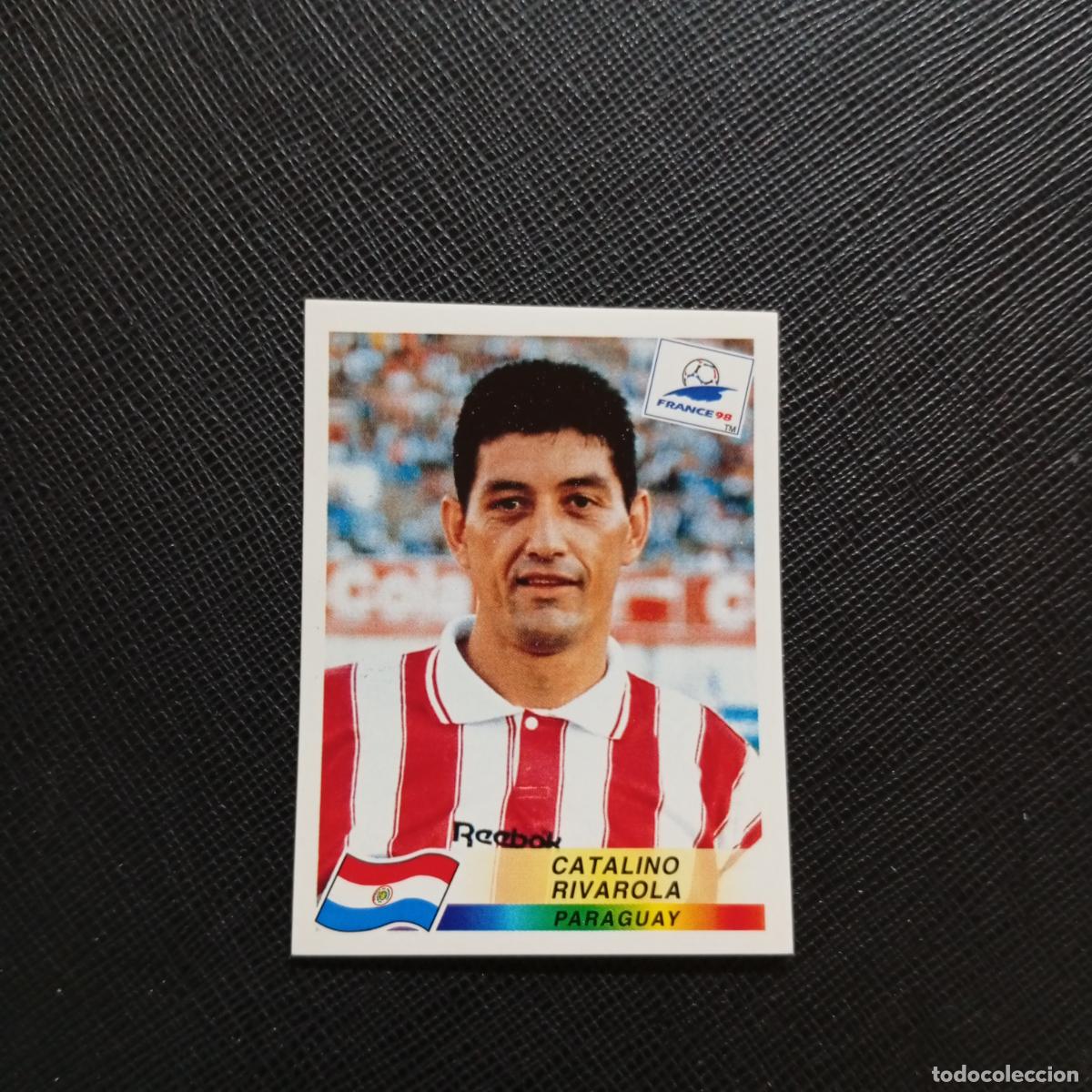 Figurine di Calcio: 267 RIVAROLA PARAGUAY PANINI 1998 MUNDIAL CROMO FUTBOL FRANCIA 98 - SIN PEGAR - A22 PG397 B
